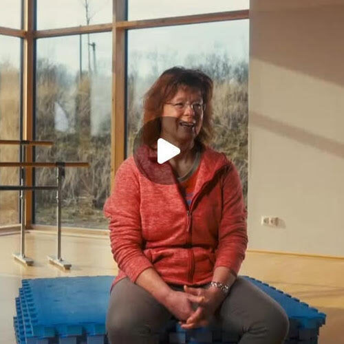 Instagram-Video von Frau Schlüschen im Gespräch